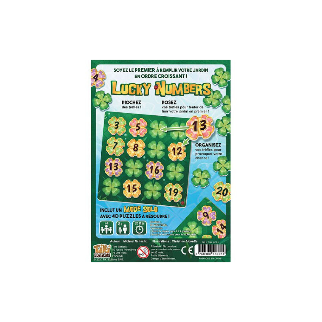 Lucky Numbers, jeu de société familial - Achat en ligne