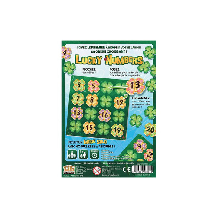 Lucky Numbers, jeu de société familial - Achat en ligne