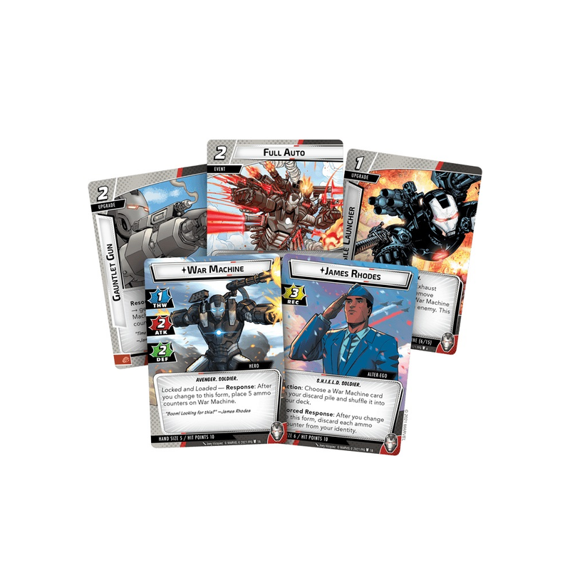 Marvel Champions LCG: War Machine Hero Pack VA