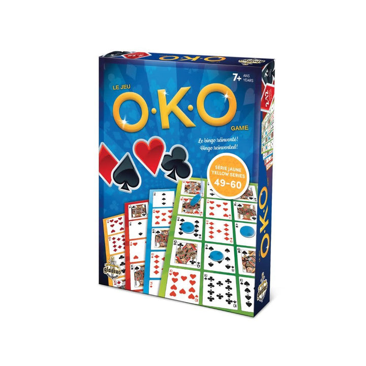 O-K-O Jaune série de 49 à 60, jeu de société classique - Achat en ligne