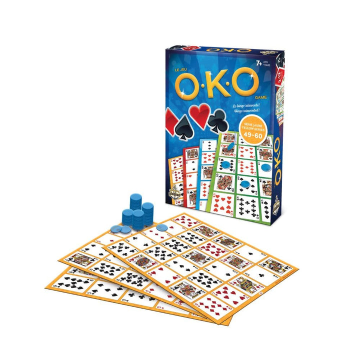 O-K-O Jaune série de 49 à 60, jeu de société classique - Achat en ligne