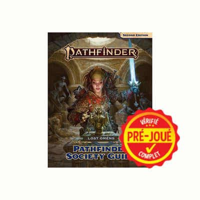 Pathfinder 2nd Edition - Lost Omens: Pathfinder Society Guide VA (pré-joué)