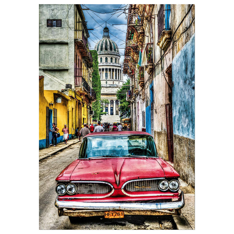 Puzzle 1000: Voiture de la Havane