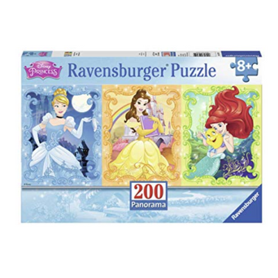 Puzzle 200 Panorama: Jolies princesses Disney