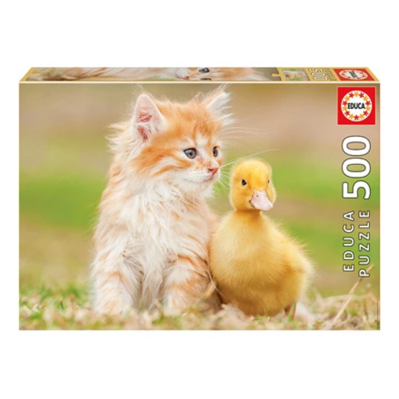 Puzzle 500: Adorables amis