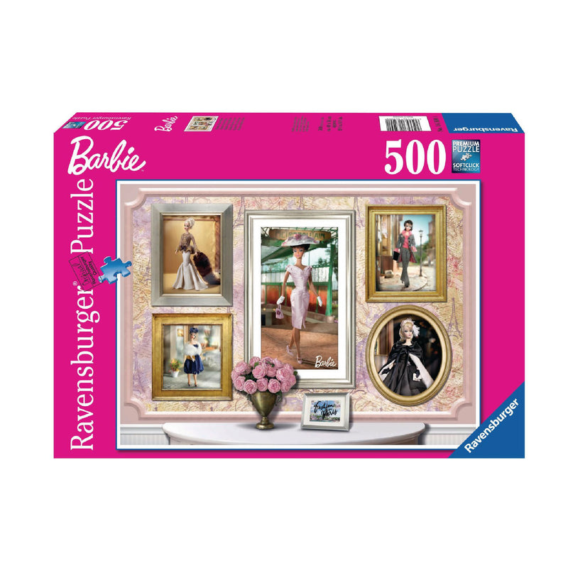 Puzzle 500: Barbie - Paris Fashion