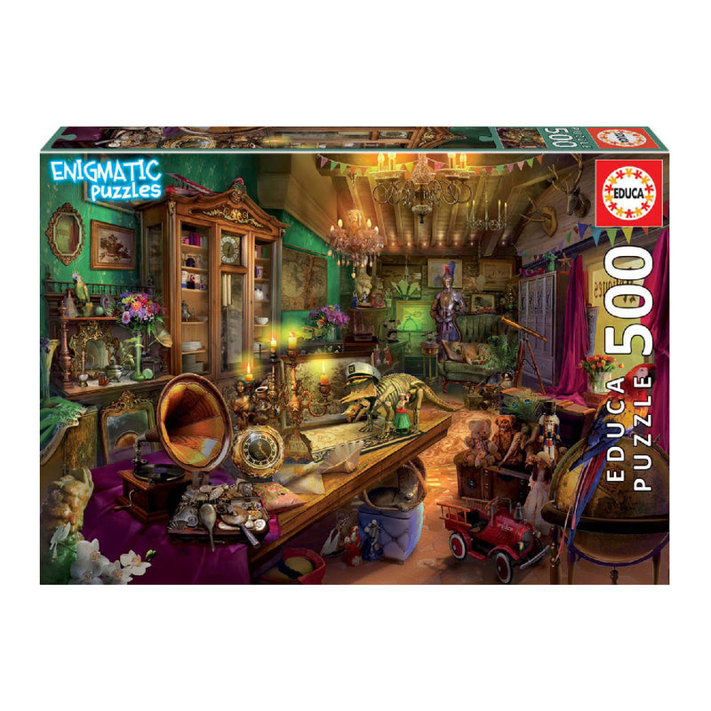 Puzzle 500:  Mystérieux - Magasin d&