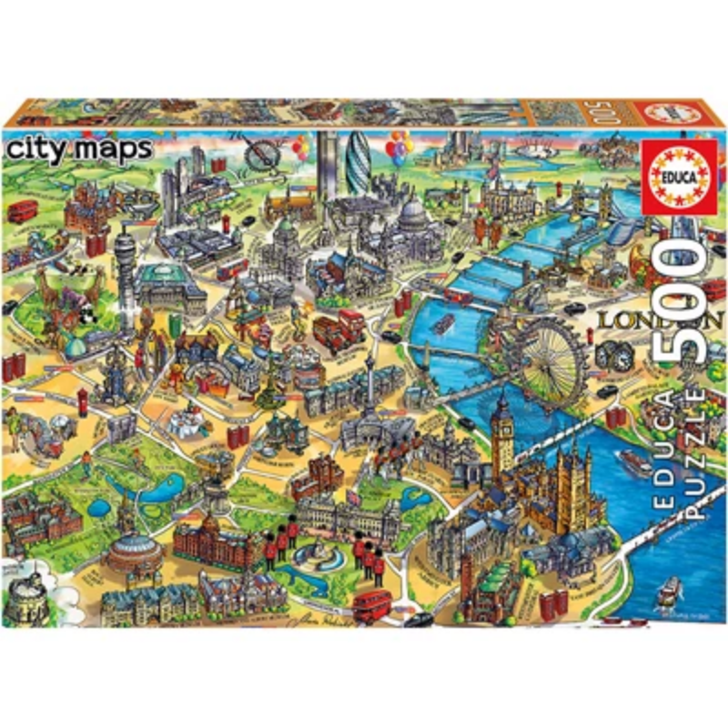 Puzzle 500: Plan de Londres