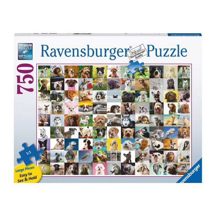 Puzzle 750: 99 Lovable Dogs