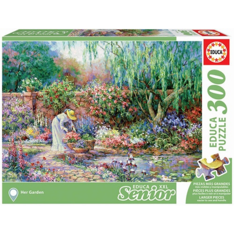 Puzzle 300: Son jardin