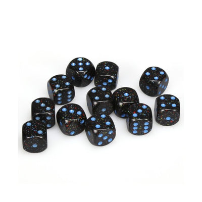 Speckled: 12D6 Blue Stars
