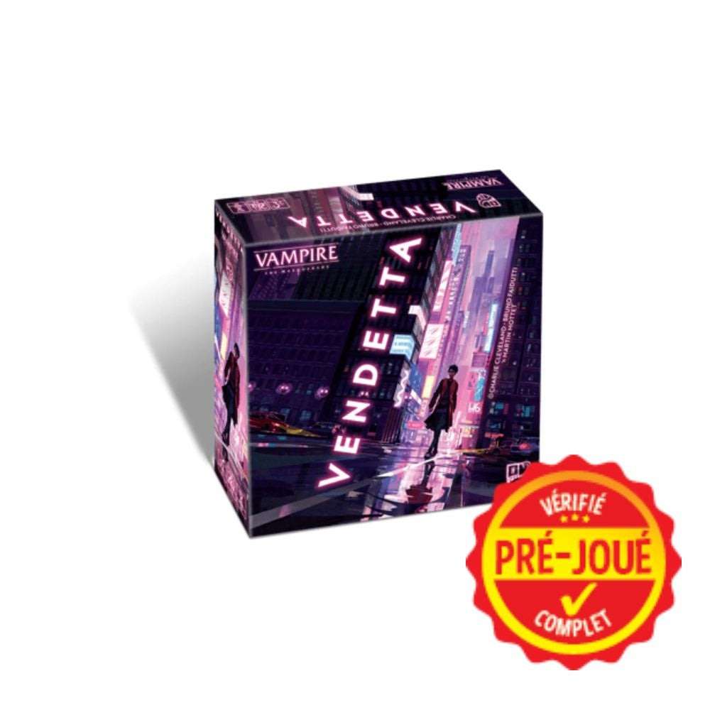 Vampire the Masquerade Vendetta (pré-joué) (FR)