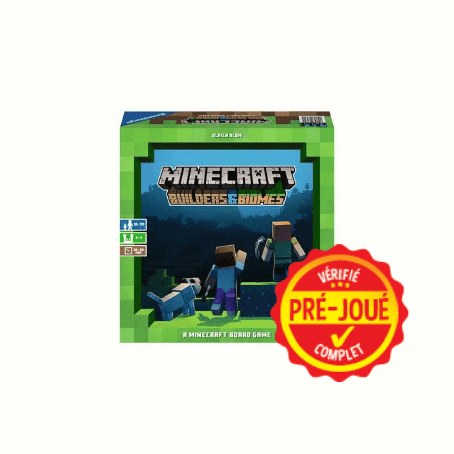 Minecraft - Builders & biomes (pré-joué) (ML) BAZAR - Bazar - Famille