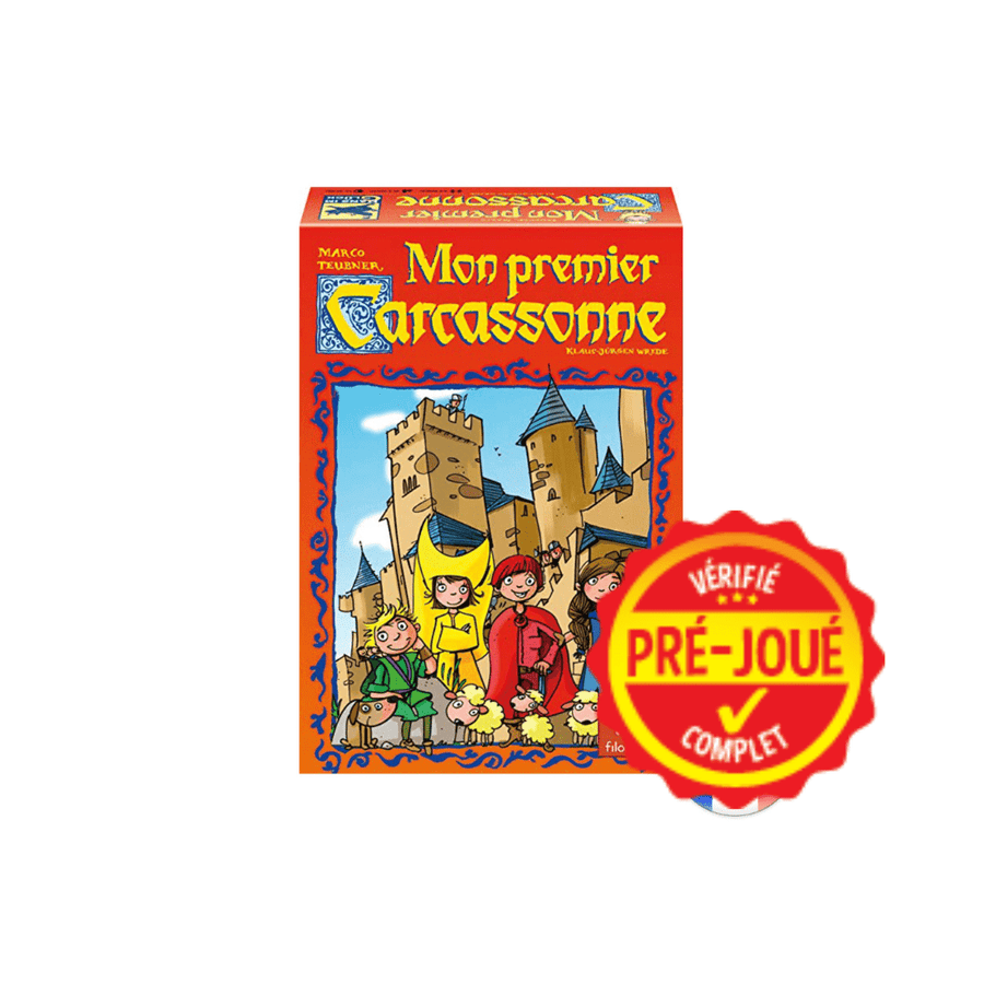 Mon premier Carcassonne édition 2017 [pré-joué] (FR) BAZAR - Bazar - Enfants
