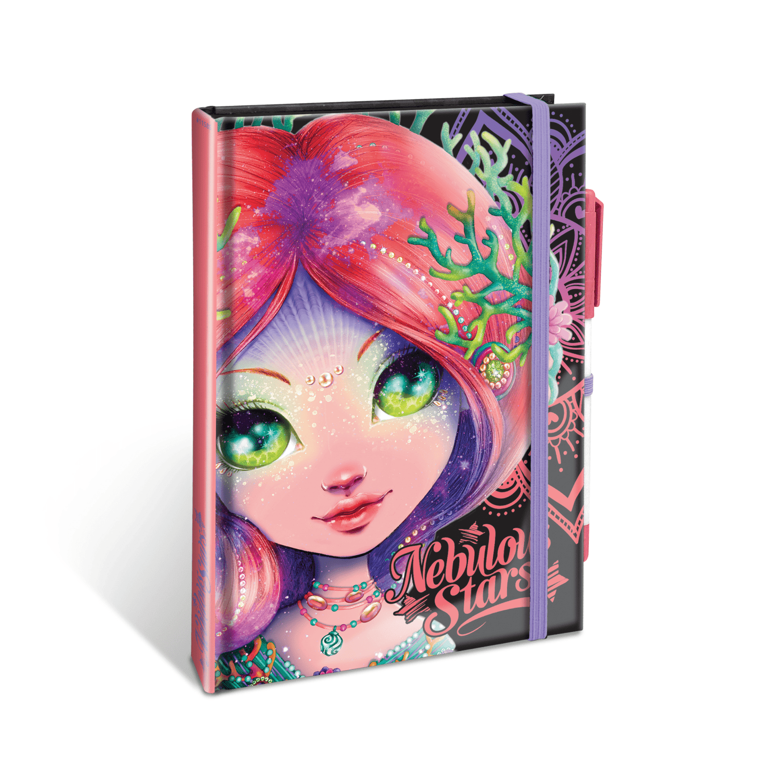 Nebulous Stars - Cahier de notes de luxe, pages noires PASSE-TEMPS
