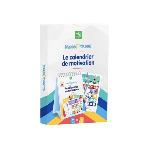 Passe-Partout: Calendrier de motivation JEUX - Éducatif
