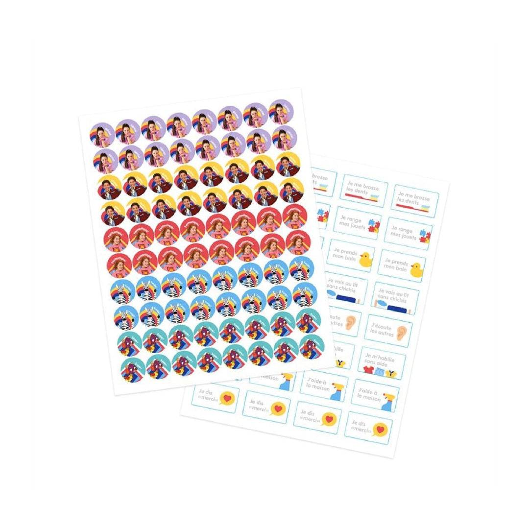 Passe-Partout: Calendrier de motivation JEUX - Éducatif