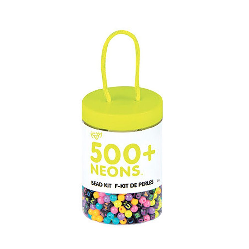 Fashion Angels- Pot de perles 500+ - Néon PASSE-TEMPS