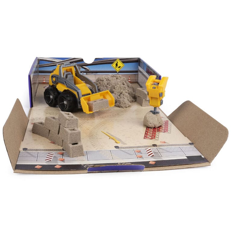 Kinetic Sand - Coffret Camion 2-en-1 PASSE-TEMPS - Jouets