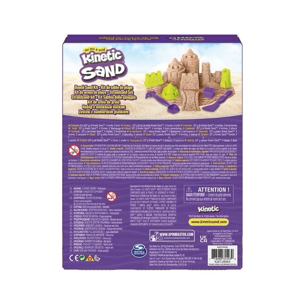 Kinetic Sand - Ensemble de plage PASSE-TEMPS - Jouets