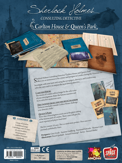 Sherlock Holmes: Carlton House & Queen's Park