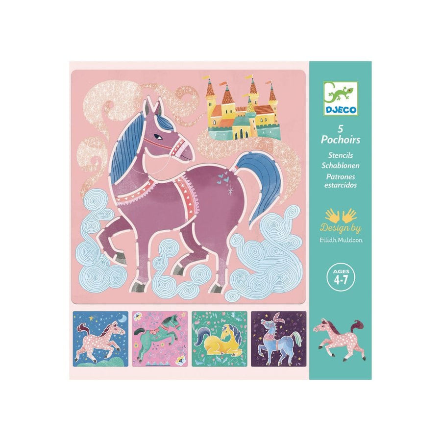 Pochoirs / Chevaux PASSE-TEMPS