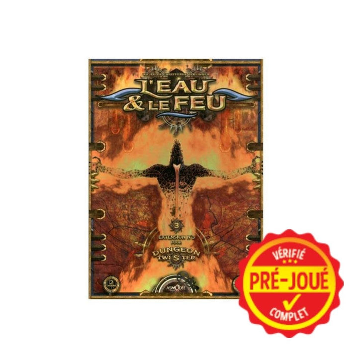 Dungeon Twister L'eau et le Feu (pré-joué) (FR)