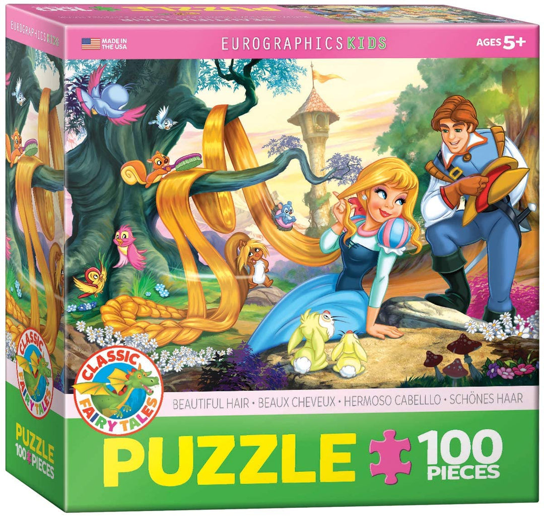 Puzzle 100: Beautiful Hair CASSE-TÊTE - 100 - 150 morceaux