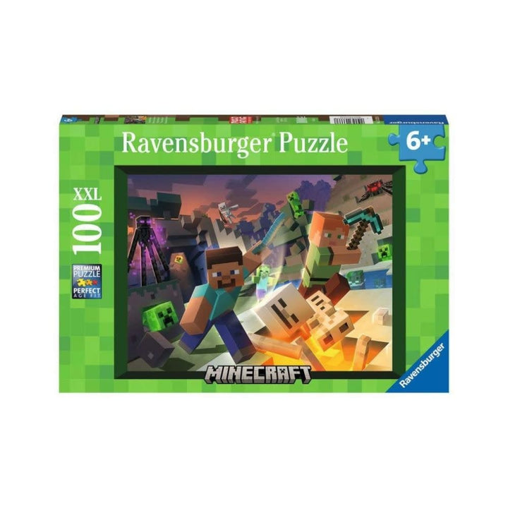 Puzzle 100 XXL: Monsters of Minecraft CASSE-TÊTE - 100 - 150 morceaux