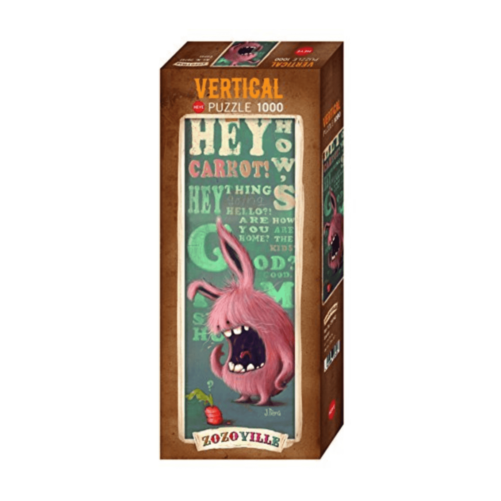 Puzzle 1000: Carrot, Zozoville CASSE-TÊTE - 1000 morceaux