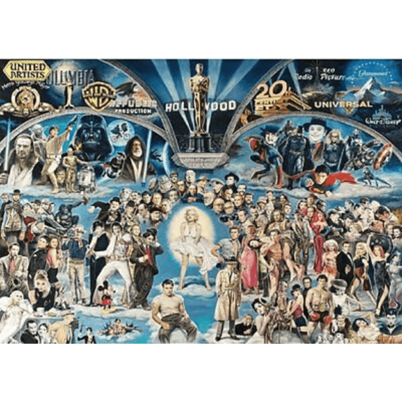 Puzzle 1000: Hollywood CASSE-TÊTE - 1000 morceaux