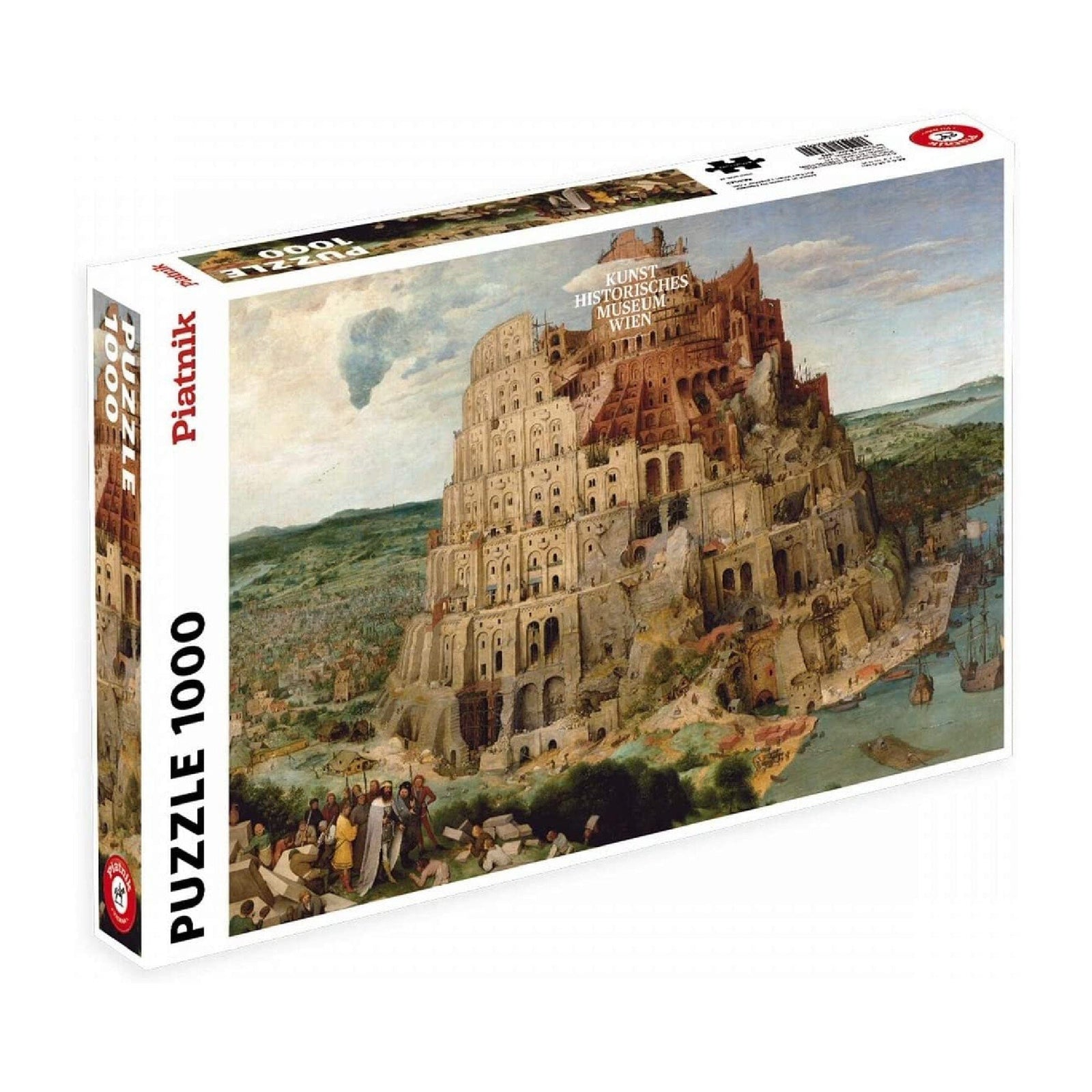 Puzzle 1000:  La tour de Babel 1563 CASSE-TÊTE - 1000 morceaux