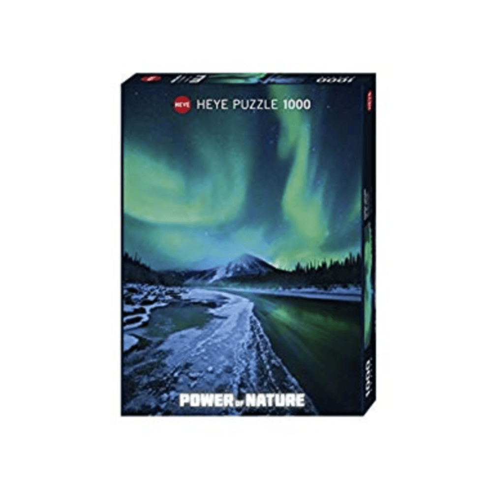 Puzzle 1000: Northern lights, Power of Nature CASSE-TÊTE - 1000 morceaux