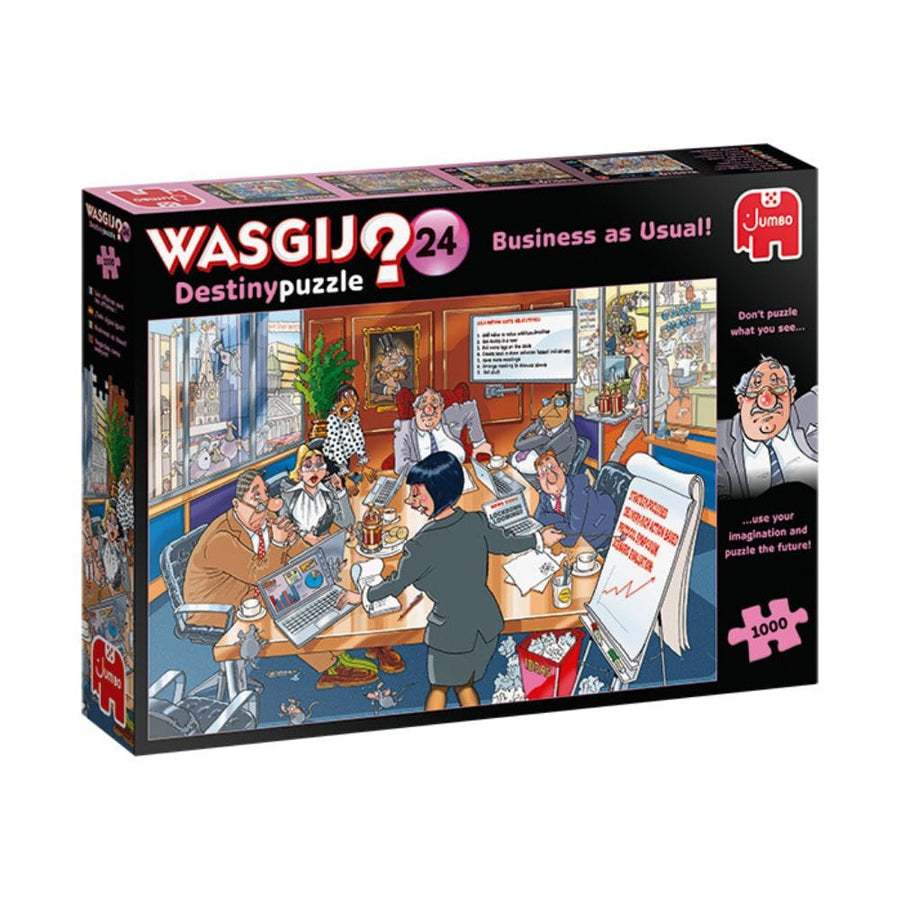 Puzzle 1000: Wasgij Destiny #24 - Les affaires sont les affaires | Business as Usual! CASSE-TÊTE - 1000 morceaux