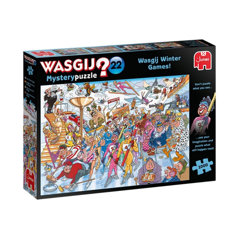 Puzzle 1000: Wasgij Mystery #22 - Jeux d'hiver | Wasgij Winter Games! CASSE-TÊTE - 1000 morceaux
