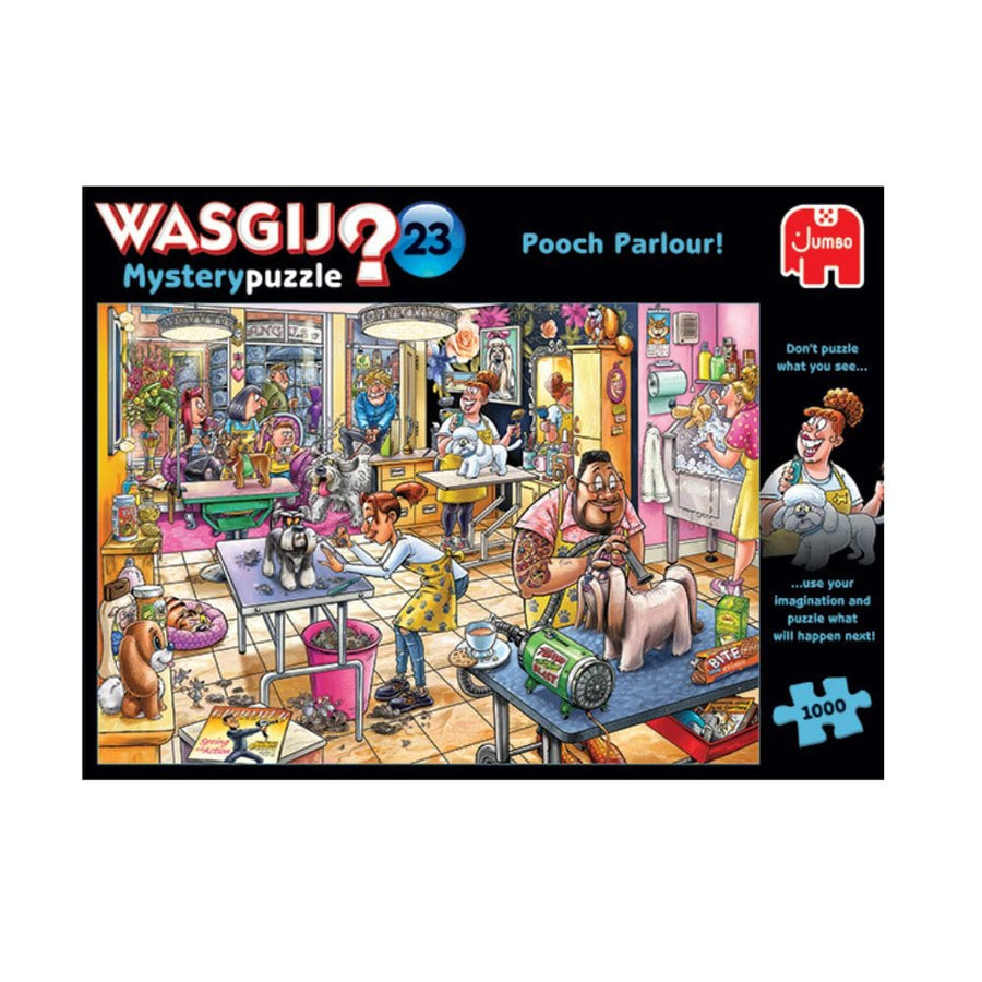 Puzzle 1000: Wasgij Mystery #23, Salon de toilettage! CASSE-TÊTE - 1000 morceaux
