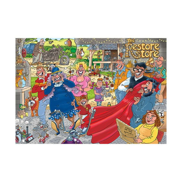 Puzzle 1000: Wasgij Original #41, Restoration complète CASSE-TÊTE - 1000 morceaux