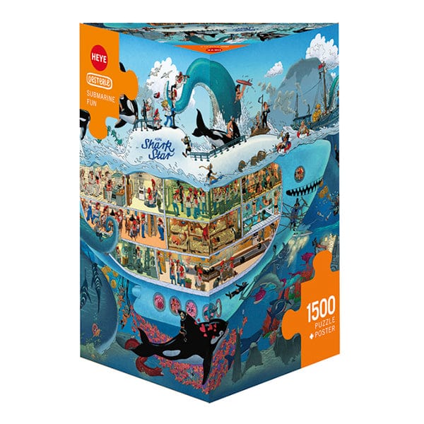 Puzzle 1500: Submarine Fun CASSE-TÊTE - 1500 morceaux