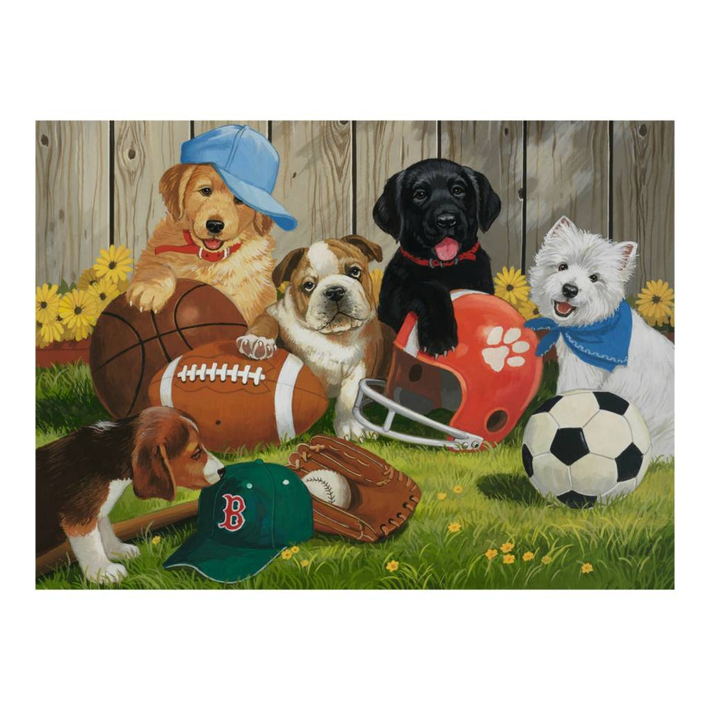 Puzzle 200: Jouons au ballon! CASSE-TÊTE - 200 - 275 morceaux
