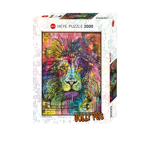 Puzzle 2000: Lion's Heart, Jolly Pets CASSE-TÊTE - 2000 morceaux