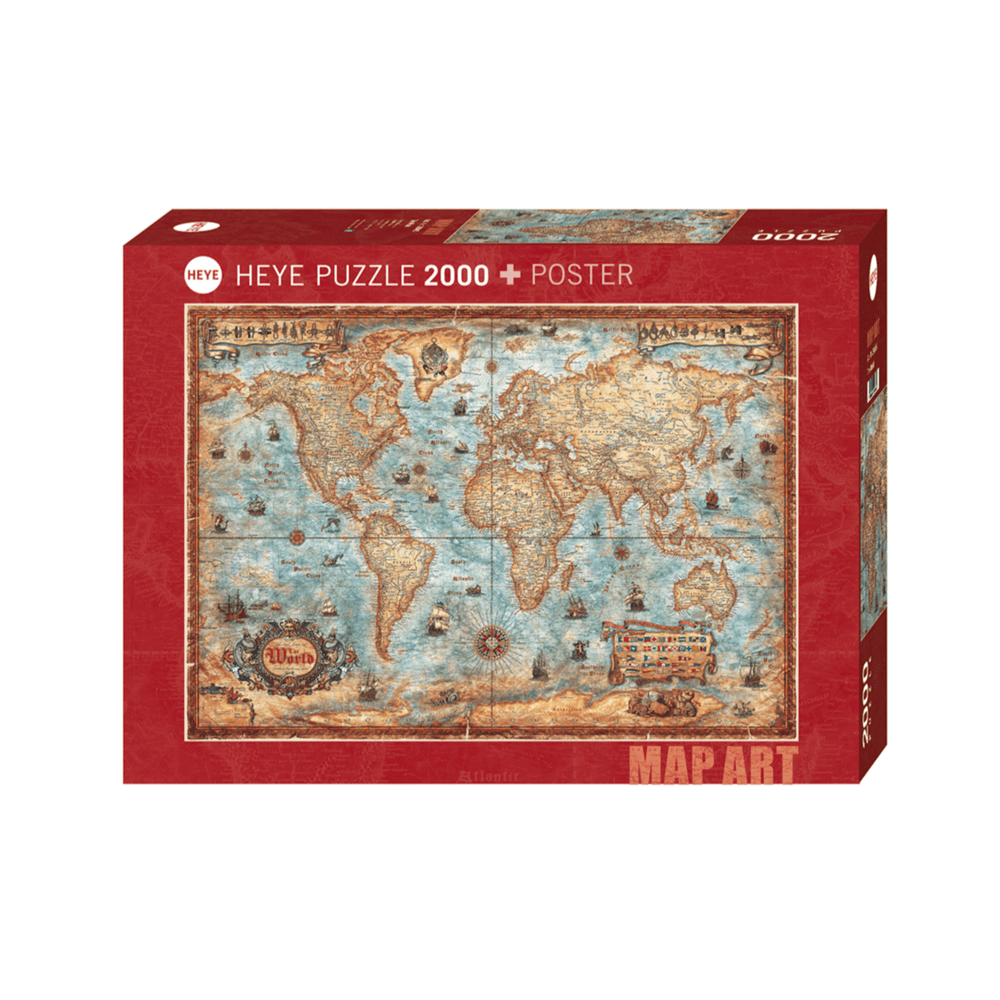 Puzzle 2000: The World CASSE-TÊTE - 2000 morceaux