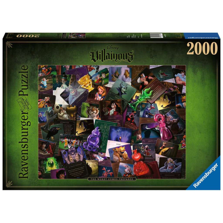 Puzzle 2000: Tous les méchants CASSE-TÊTE - 2000 morceaux