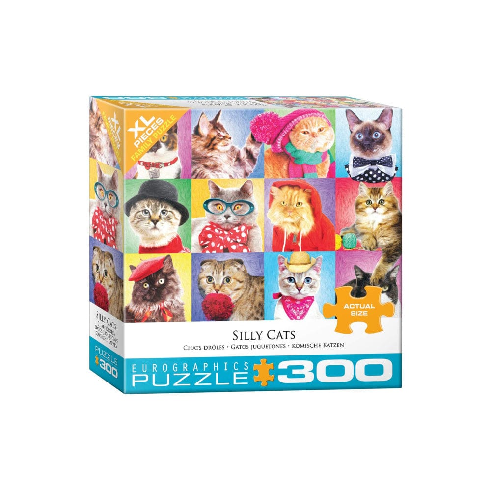 Puzzle 300: Silly Cats CASSE-TÊTE - 300 - 375 morceaux