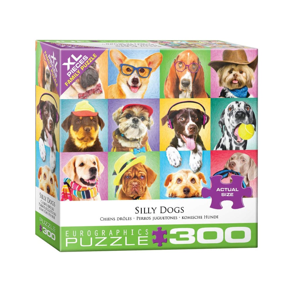 Puzzle 300: Silly Dogs CASSE-TÊTE - 300 - 375 morceaux