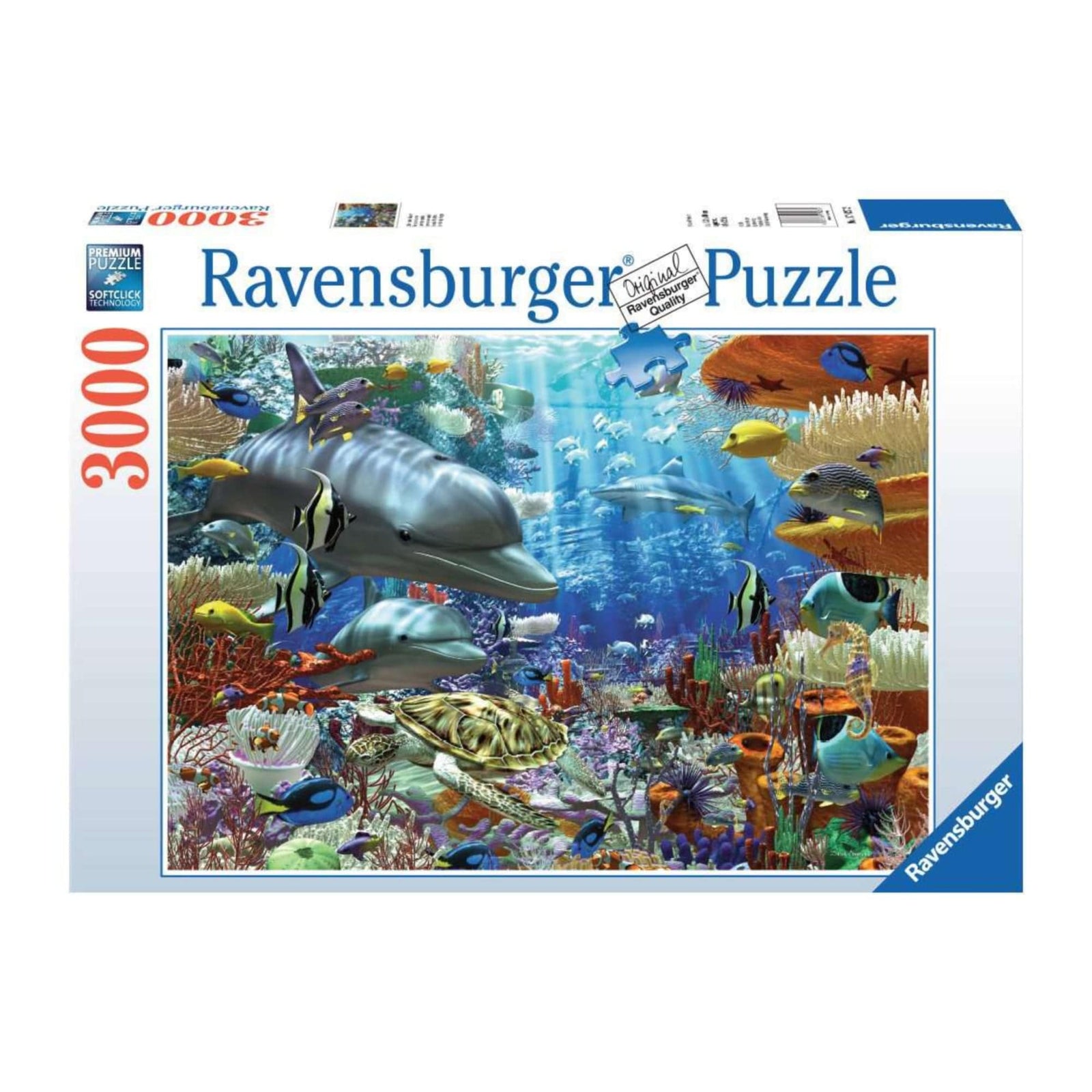 Puzzle 3000: Vie sous-marine CASSE-TÊTE - 3000 morceaux