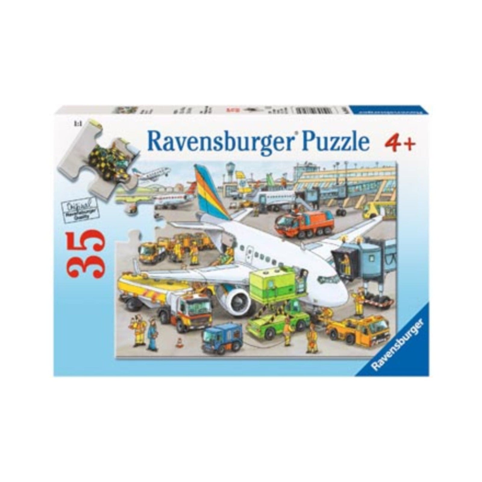 Puzzle 35: L'aéroport CASSE-TÊTE - 25-49 morceaux