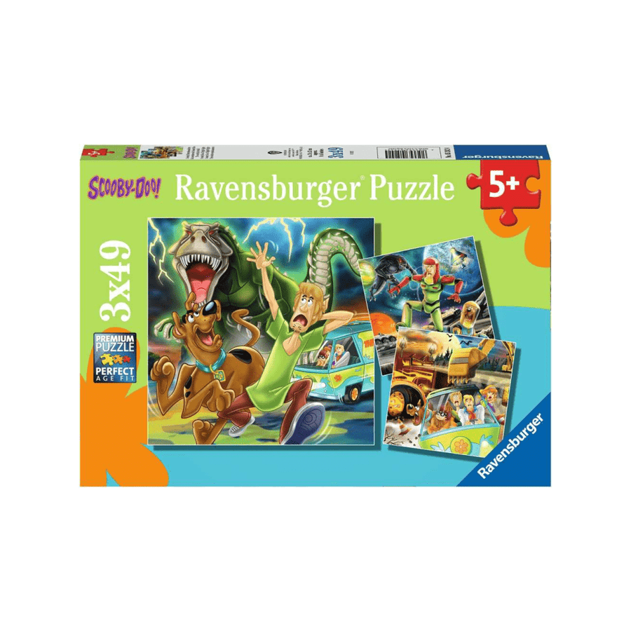 Puzzle 3x49: Scooby Doo: 3 Night Fright CASSE-TÊTE - 100 - 150 morceaux