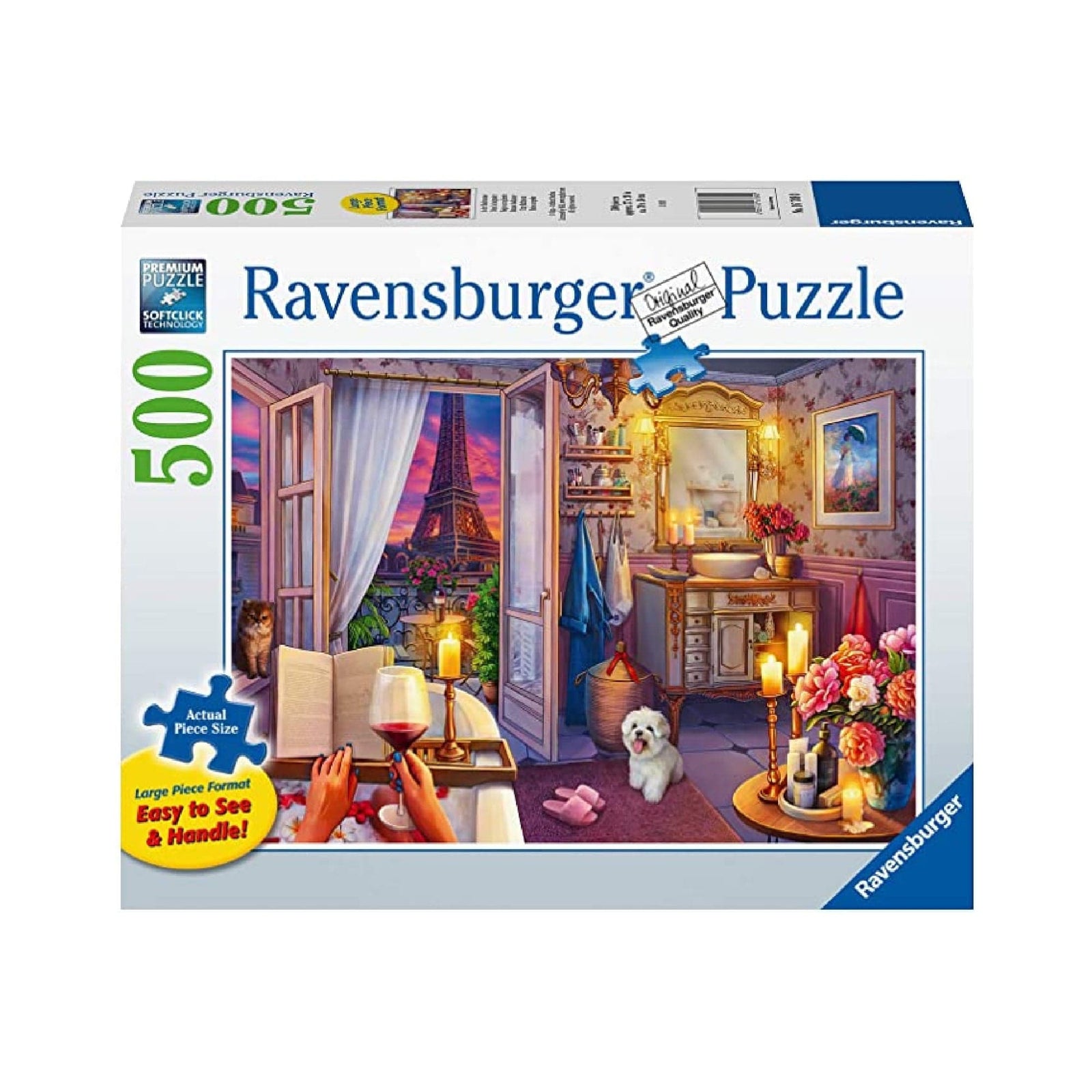 Puzzle 500: Cozy Bathroom CASSE-TÊTE - 400 - 550 morceaux