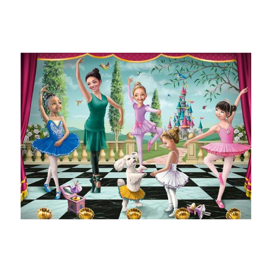 Puzzle 60: La répétition de ballet 60pcs CASSE-TÊTE - 50 - 99 morceaux