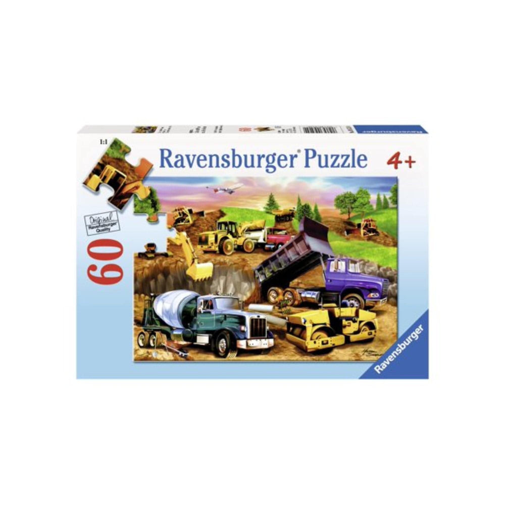 Puzzle 60: Le chantier CASSE-TÊTE - 50 - 99 morceaux